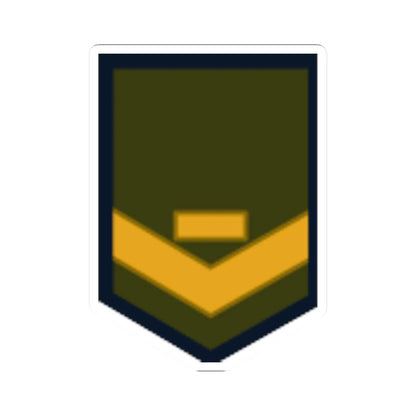 VS ec EA (Argentina) (Military Rank) STICKER Vinyl Kiss-Cut Decal 2 Inch White - The Sticker Space