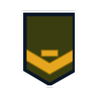 VS ec EA (Argentina) (Military Rank) STICKER Vinyl Kiss-Cut Decal 4 Inch White - The Sticker Space