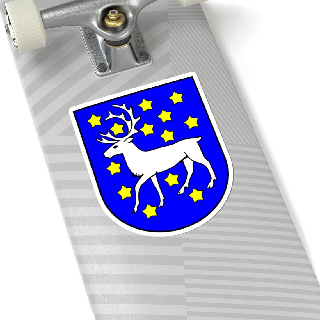 Västerbotten coat of arms (Sweden) (Coat of Arms) STICKER Vinyl Kiss-Cut Decal - The Sticker Space