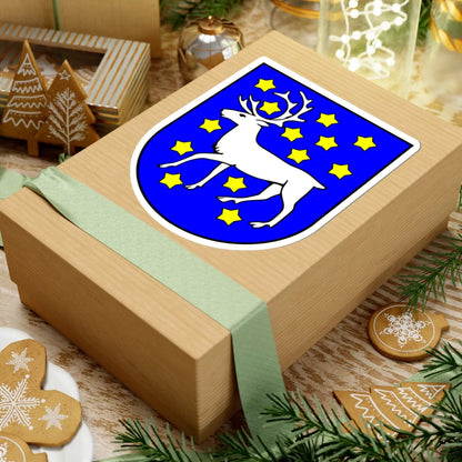 Västerbotten coat of arms (Sweden) (Coat of Arms) STICKER Vinyl Kiss-Cut Decal - The Sticker Space