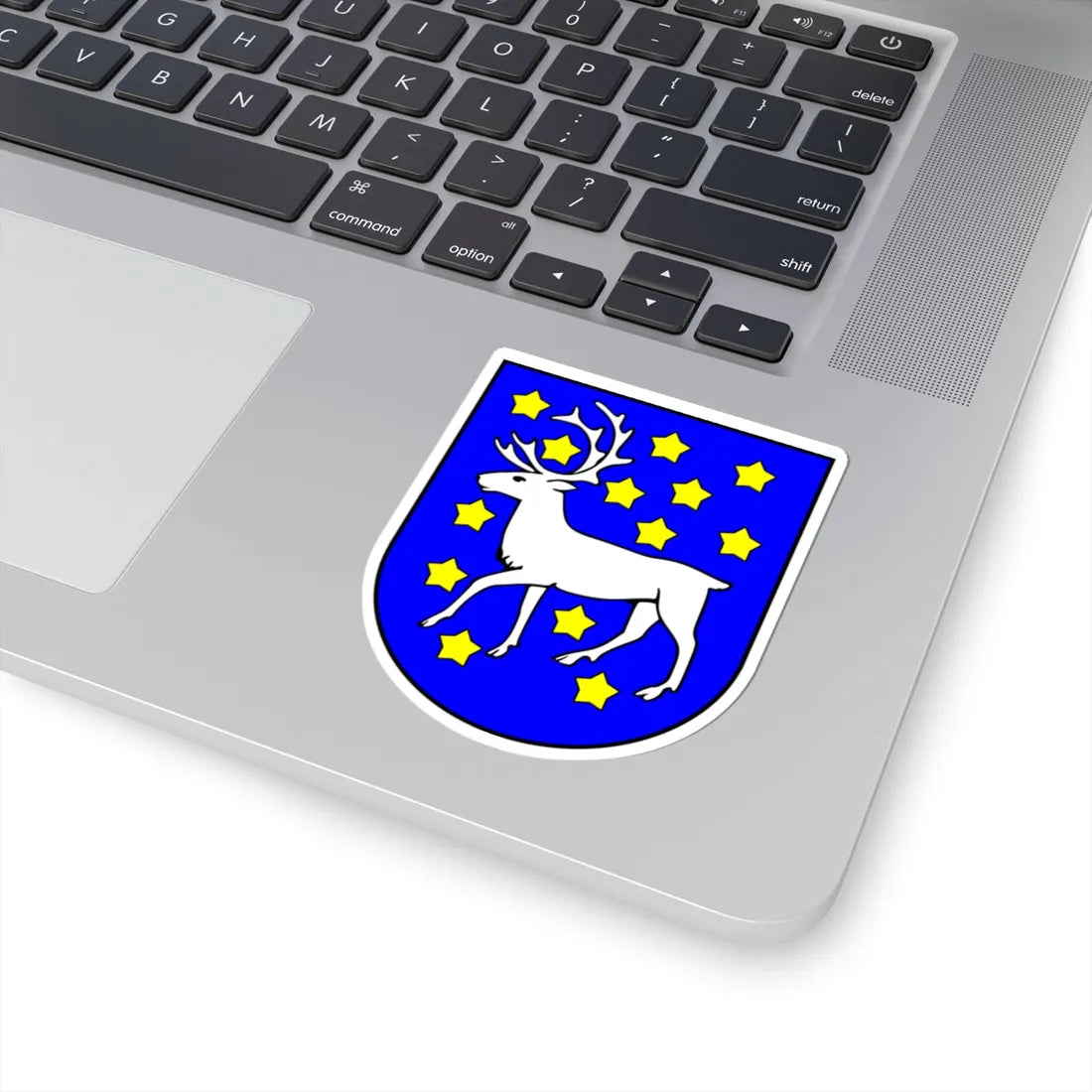 Västerbotten coat of arms (Sweden) (Coat of Arms) STICKER Vinyl Kiss-Cut Decal - The Sticker Space