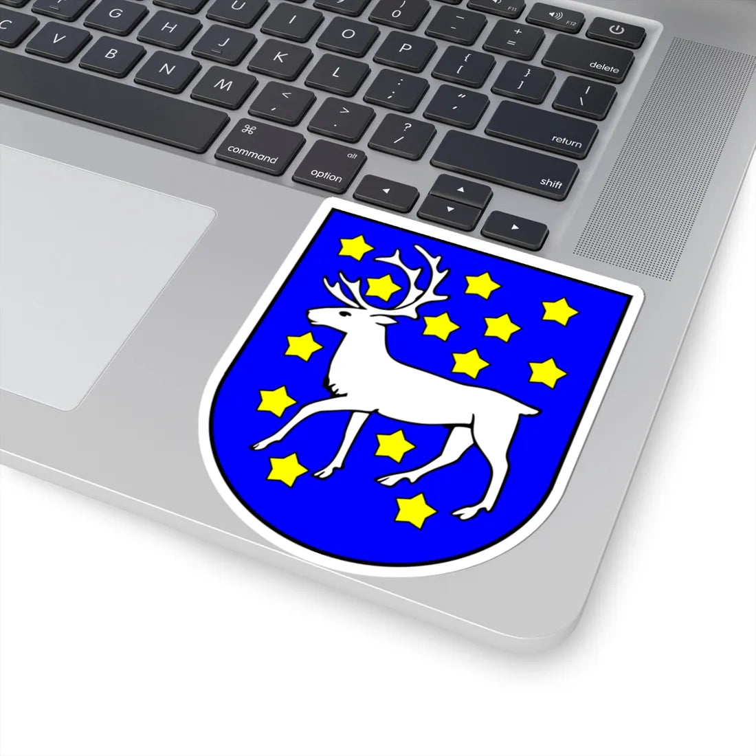 Västerbotten coat of arms (Sweden) (Coat of Arms) STICKER Vinyl Kiss-Cut Decal - The Sticker Space