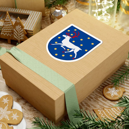 Västerbotten vapen (Sweden) (Coat of Arms) STICKER Vinyl Kiss-Cut Decal - The Sticker Space