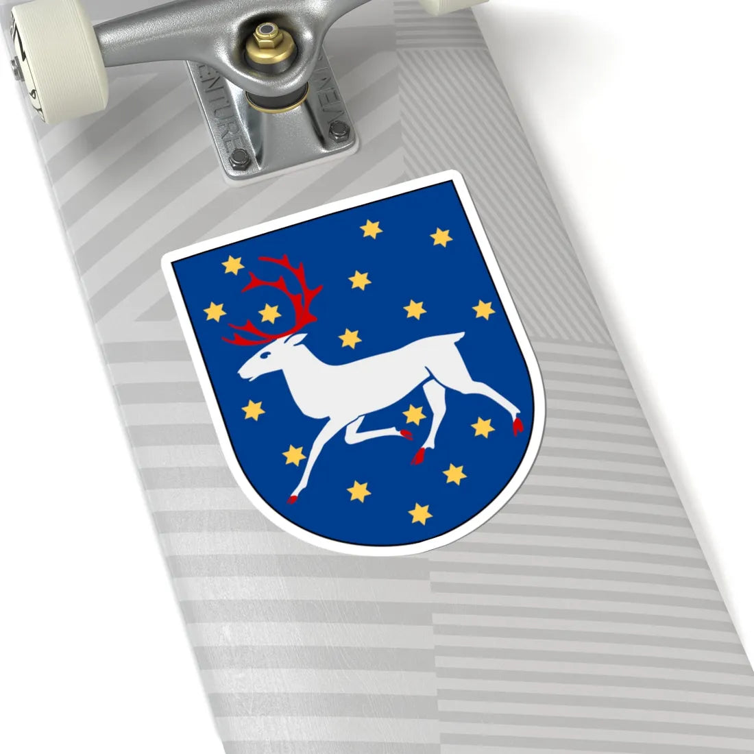 Västerbotten vapen (Sweden) (Coat of Arms) STICKER Vinyl Kiss-Cut Decal - The Sticker Space