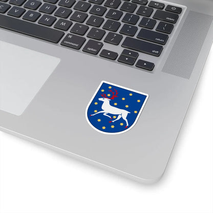 Västerbotten vapen (Sweden) (Coat of Arms) STICKER Vinyl Kiss-Cut Decal - The Sticker Space