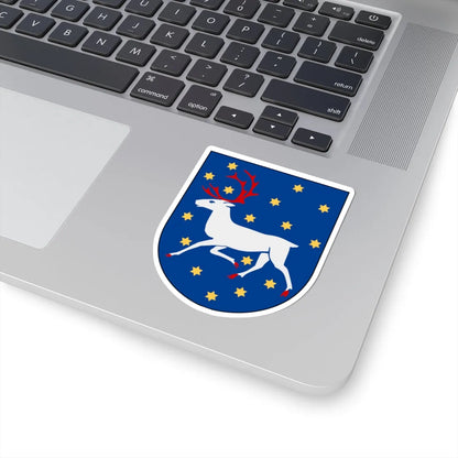 Västerbotten vapen (Sweden) (Coat of Arms) STICKER Vinyl Kiss-Cut Decal - The Sticker Space