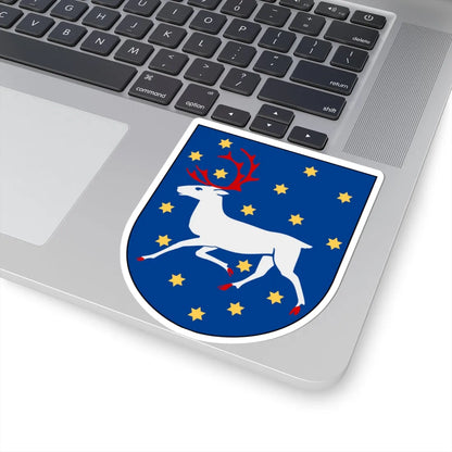 Västerbotten vapen (Sweden) (Coat of Arms) STICKER Vinyl Kiss-Cut Decal - The Sticker Space