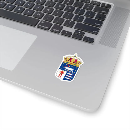 Västerbottens läns vapen crowned (Sweden) (Coat of Arms) STICKER Vinyl Kiss-Cut Decal - The Sticker Space