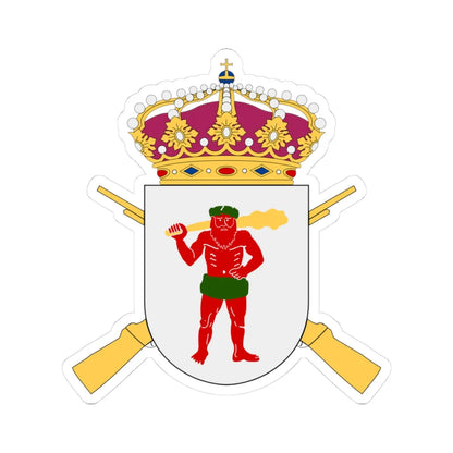 Västerbottens regemente vapen (Sweden) (Coat of Arms) STICKER Vinyl Kiss-Cut Decal 3 Inch White - The Sticker Space