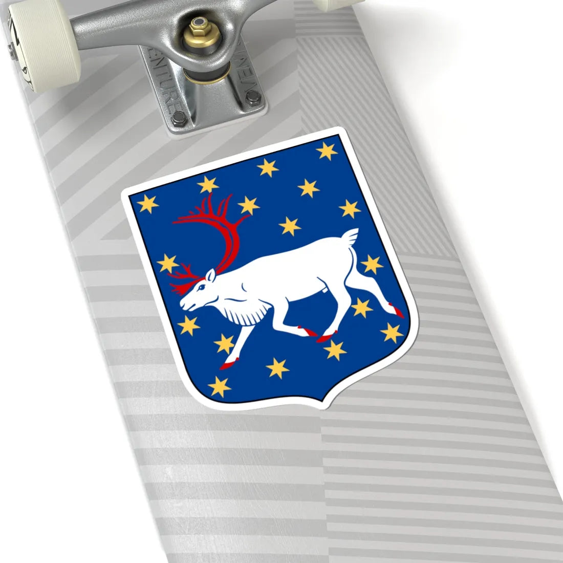 Västerbottens vapen (Sweden) (Coat of Arms) STICKER Vinyl Kiss-Cut Decal - The Sticker Space