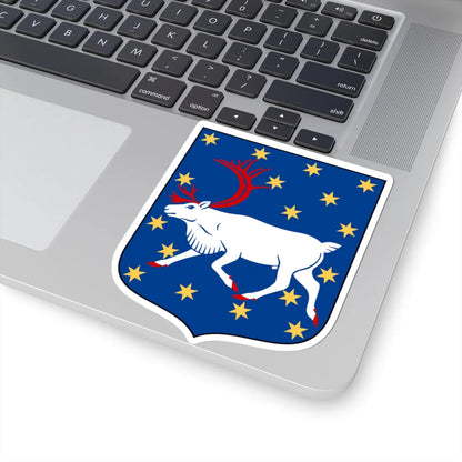 Västerbottens vapen (Sweden) (Coat of Arms) STICKER Vinyl Kiss-Cut Decal - The Sticker Space