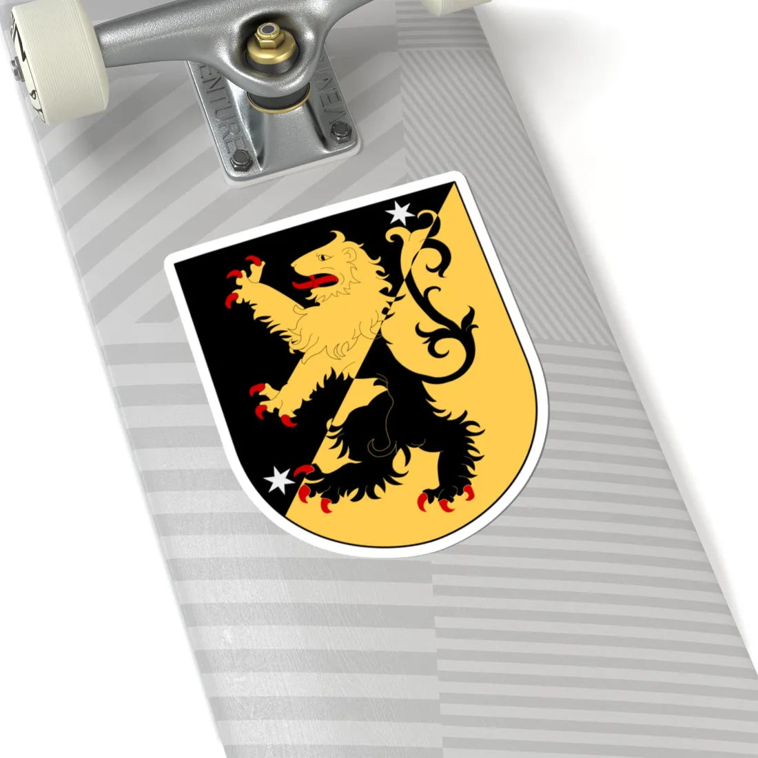 Västergötland vapen (Sweden) (Coat of Arms) STICKER Vinyl Kiss-Cut Decal - The Sticker Space