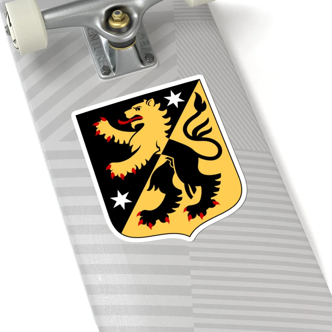 Västergötlands vapen (Sweden) (Coat of Arms) STICKER Vinyl Kiss-Cut Decal - The Sticker Space