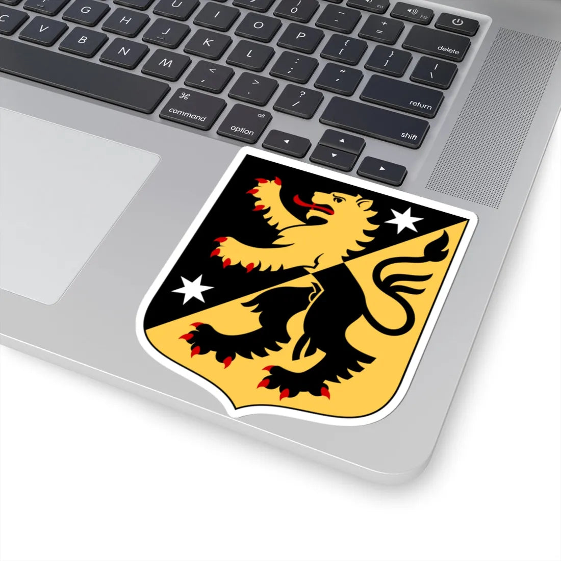 Västergötlands vapen (Sweden) (Coat of Arms) STICKER Vinyl Kiss-Cut Decal - The Sticker Space