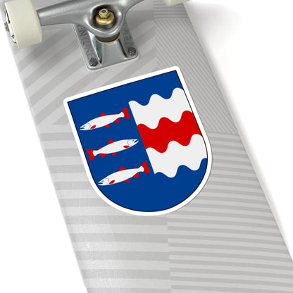 Västernorrland län vapen (Sweden) (Coat of Arms) STICKER Vinyl Kiss-Cut Decal - The Sticker Space