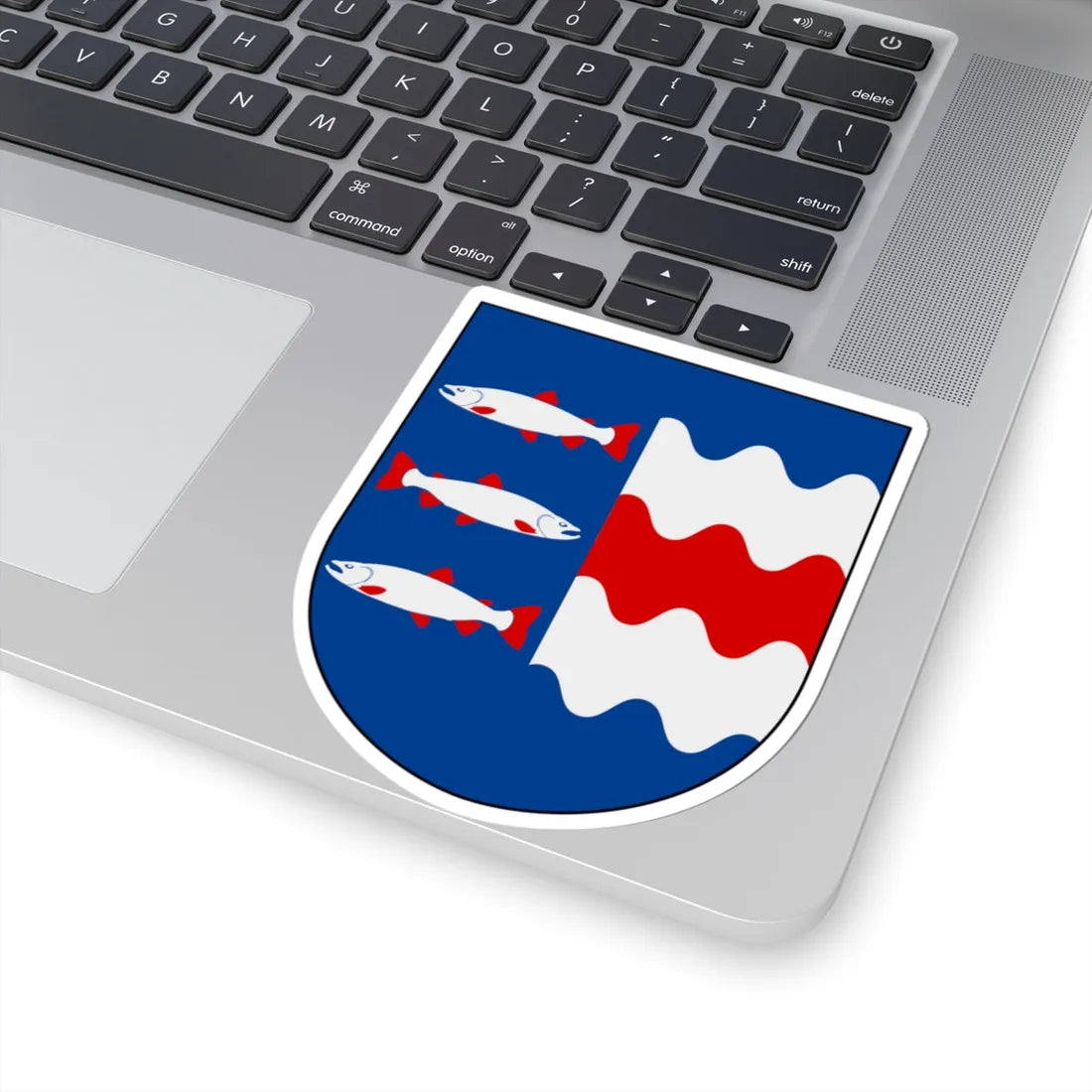 Västernorrland län vapen (Sweden) (Coat of Arms) STICKER Vinyl Kiss-Cut Decal - The Sticker Space
