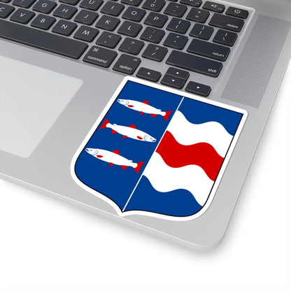 Västernorrlands läns vapen (Sweden) (Coat of Arms) STICKER Vinyl Kiss-Cut Decal - The Sticker Space