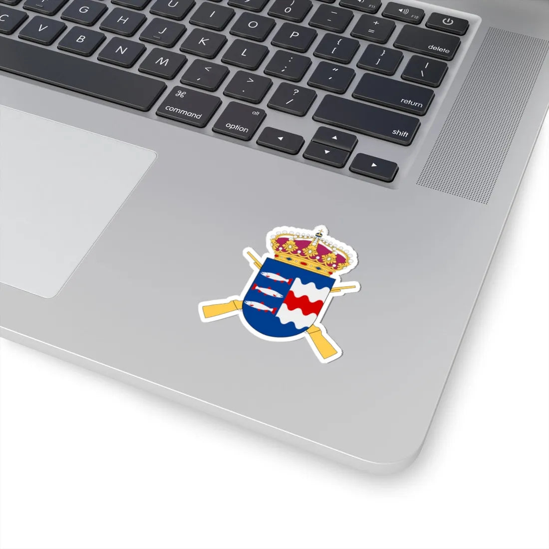 Västernorrlands regemente vapen (Sweden) (Coat of Arms) STICKER Vinyl Kiss-Cut Decal - The Sticker Space