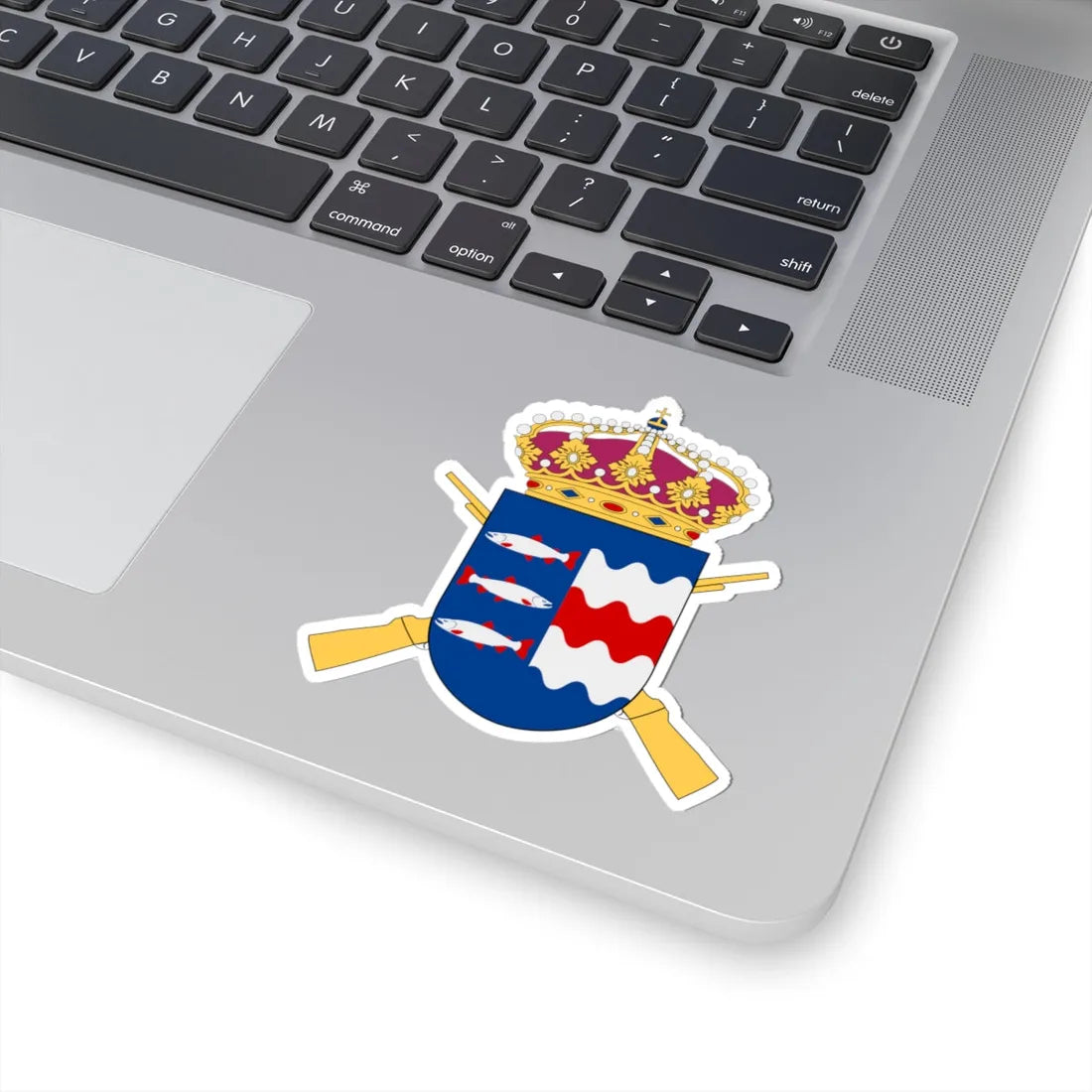 Västernorrlands regemente vapen (Sweden) (Coat of Arms) STICKER Vinyl Kiss-Cut Decal - The Sticker Space