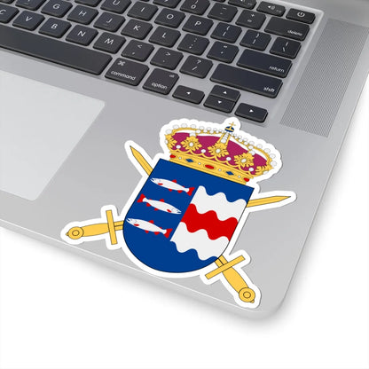 Västernorrlandsgruppen vapen (Sweden) (Coat of Arms) STICKER Vinyl Kiss-Cut Decal - The Sticker Space