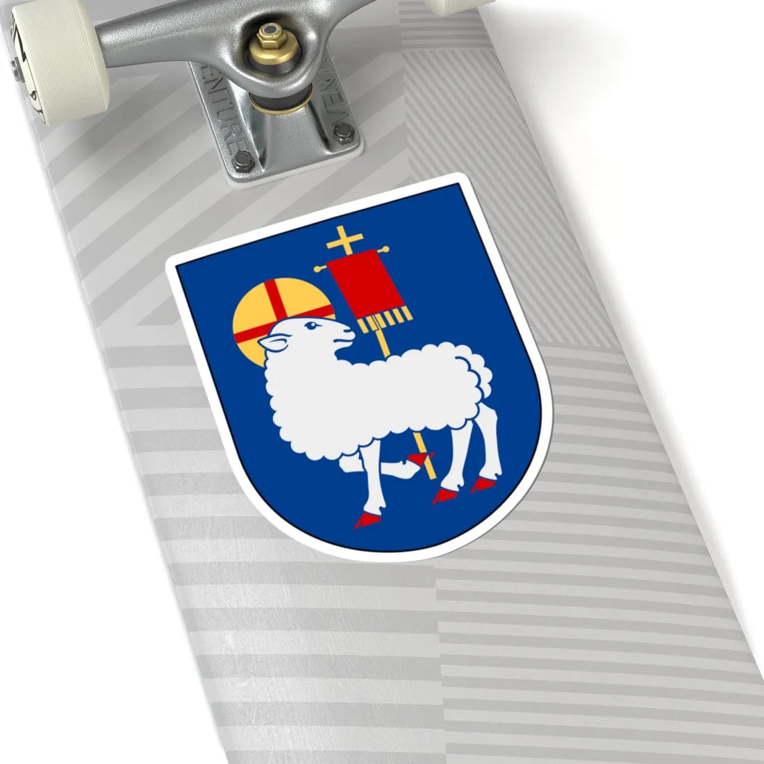 Västerås stift vapen (Sweden) (Coat of Arms) STICKER Vinyl Kiss-Cut Decal - The Sticker Space