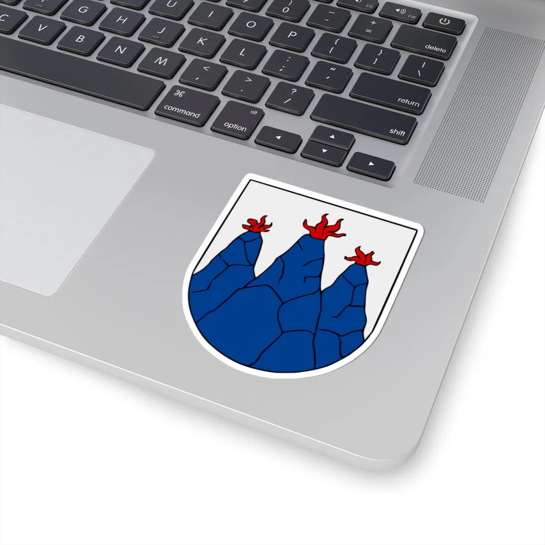 Västmanland coat of arms (Sweden) (Coat of Arms) STICKER Vinyl Kiss-Cut Decal - The Sticker Space