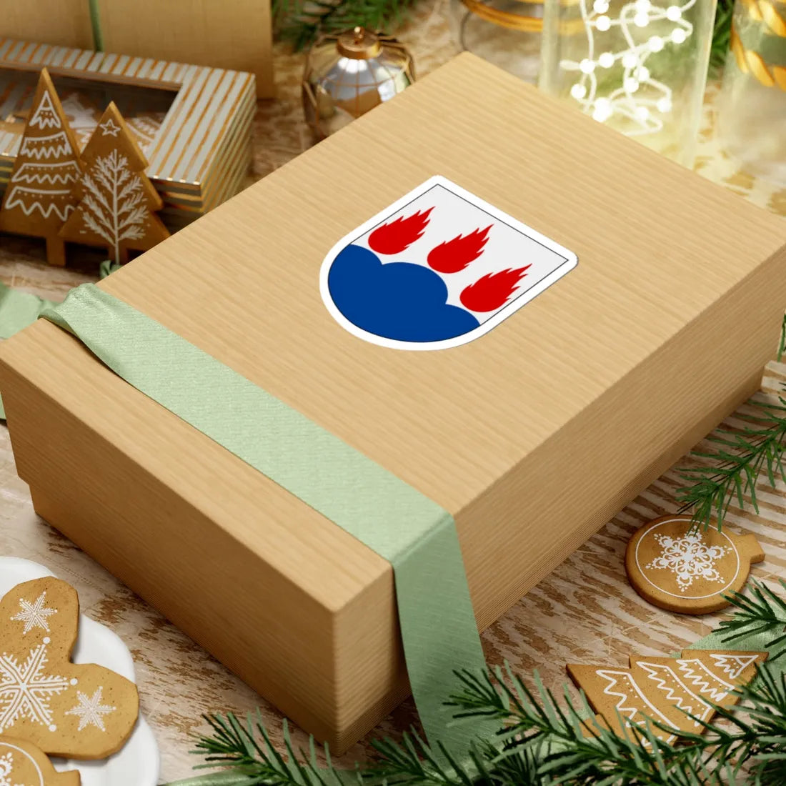 Västmanland vapen (Sweden) (Coat of Arms) STICKER Vinyl Kiss-Cut Decal - The Sticker Space