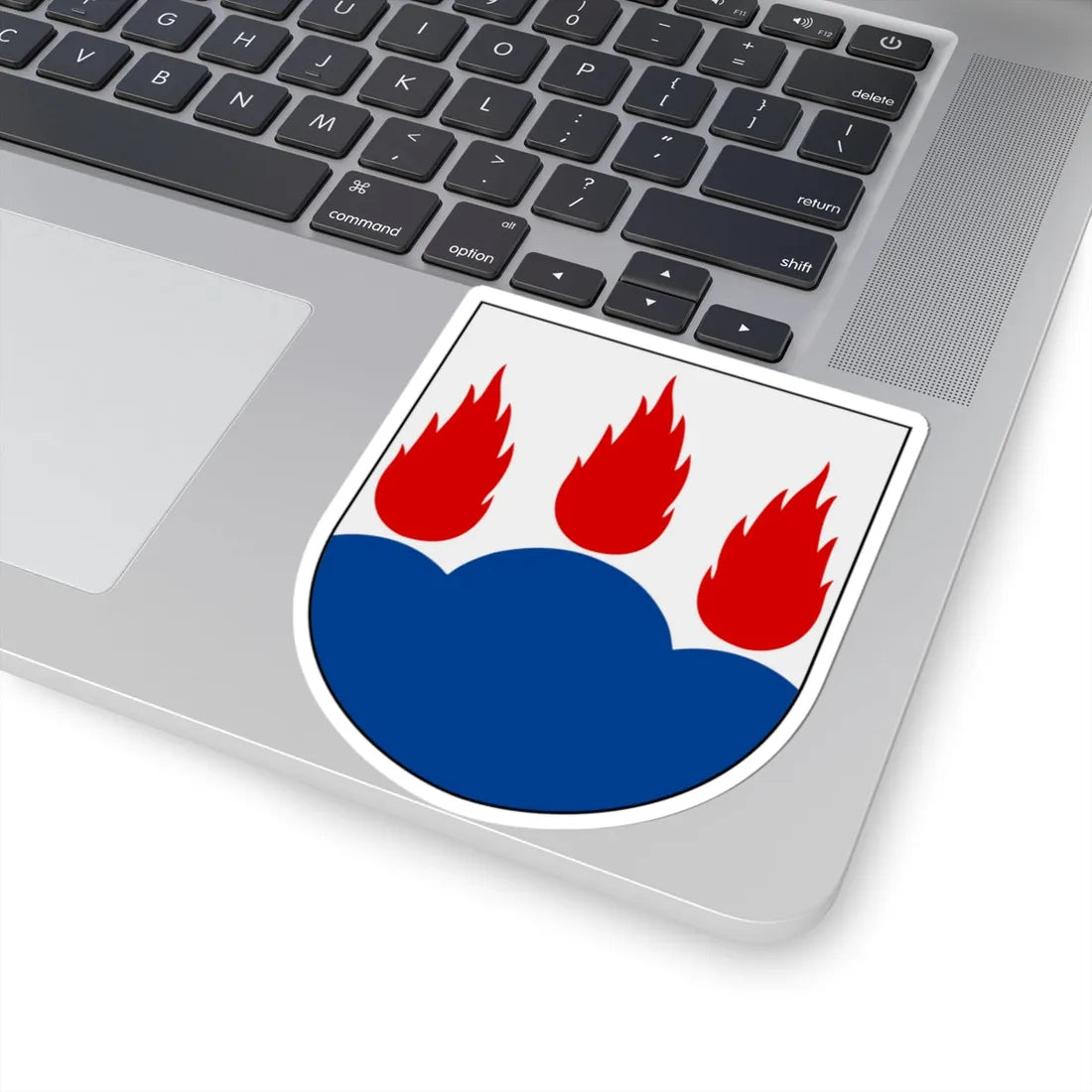 Västmanland vapen (Sweden) (Coat of Arms) STICKER Vinyl Kiss-Cut Decal - The Sticker Space