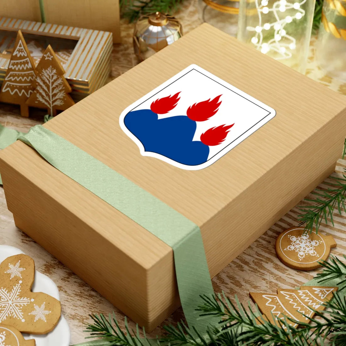 Västmanlands vapen (Sweden) (Coat of Arms) STICKER Vinyl Kiss-Cut Decal - The Sticker Space