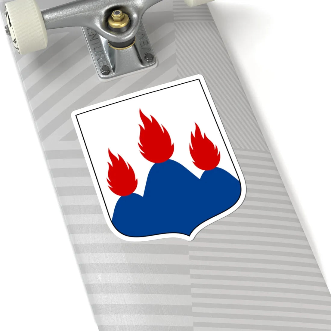 Västmanlands vapen (Sweden) (Coat of Arms) STICKER Vinyl Kiss-Cut Decal - The Sticker Space