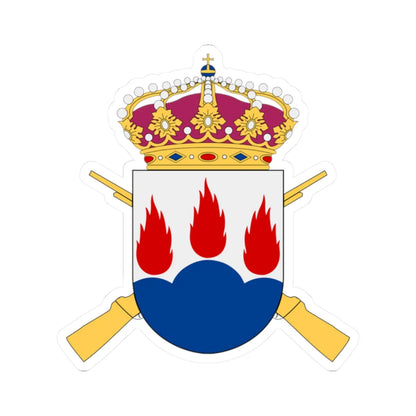 Västmanlandsgruppen vapen (Sweden) (Coat of Arms) STICKER Vinyl Kiss-Cut Decal 2 Inch White - The Sticker Space