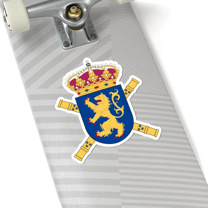 Västra arméfördelningen vapen (Sweden) (Coat of Arms) STICKER Vinyl Kiss-Cut Decal - The Sticker Space