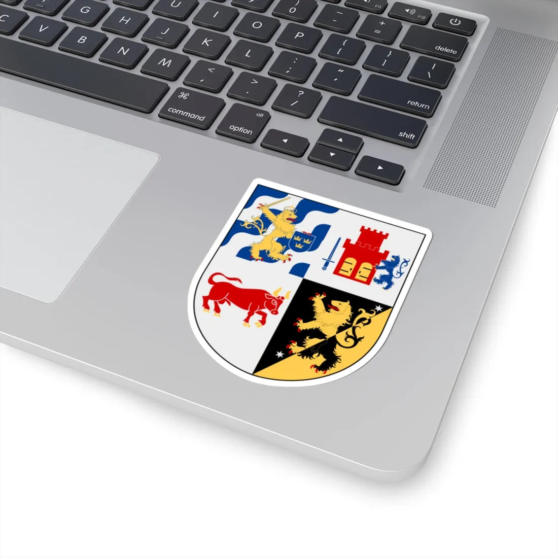 Västra Götaland vapen (Sweden) (Coat of Arms) STICKER Vinyl Kiss-Cut Decal - The Sticker Space