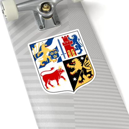 Västra Götalands läns vapen (Sweden) (Coat of Arms) STICKER Vinyl Kiss-Cut Decal - The Sticker Space