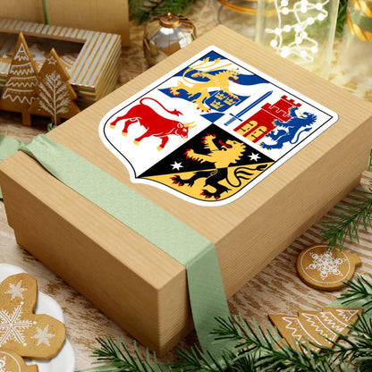 Västra Götalands läns vapen (Sweden) (Coat of Arms) STICKER Vinyl Kiss-Cut Decal - The Sticker Space