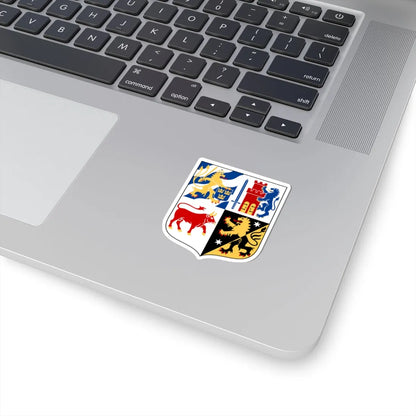 Västra Götalands läns vapen (Sweden) (Coat of Arms) STICKER Vinyl Kiss-Cut Decal - The Sticker Space