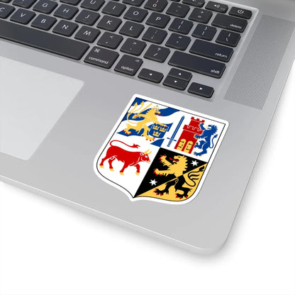 Västra Götalands läns vapen (Sweden) (Coat of Arms) STICKER Vinyl Kiss-Cut Decal - The Sticker Space