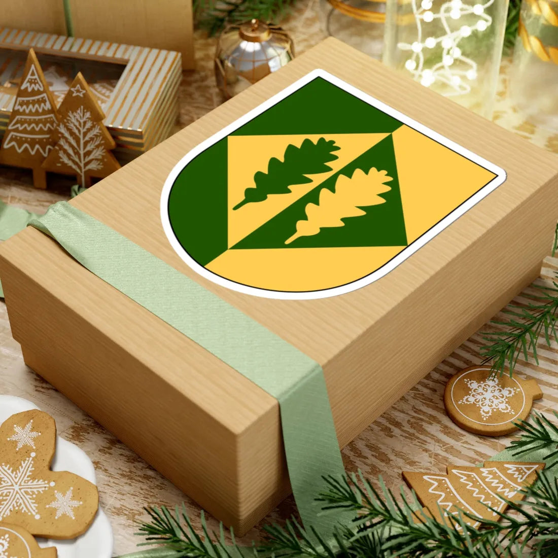 Västra Ryd församling vapen (Sweden) (Coat of Arms) STICKER Vinyl Kiss-Cut Decal - The Sticker Space