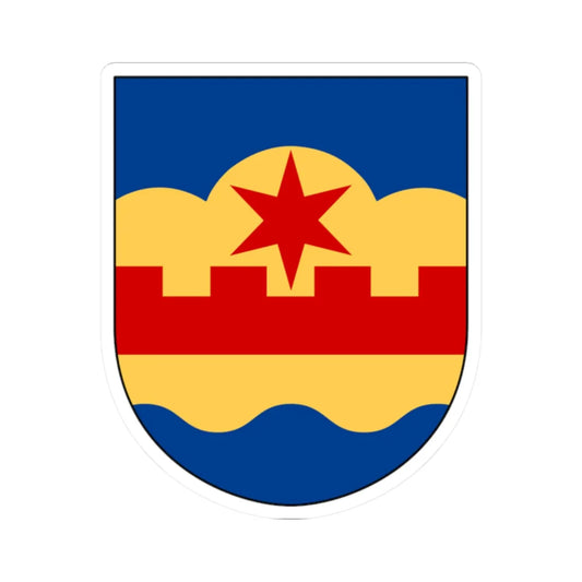 Västra Tollstad församling vapen (Sweden) (Coat of Arms) STICKER Vinyl Kiss-Cut Decal 2 Inch White - The Sticker Space