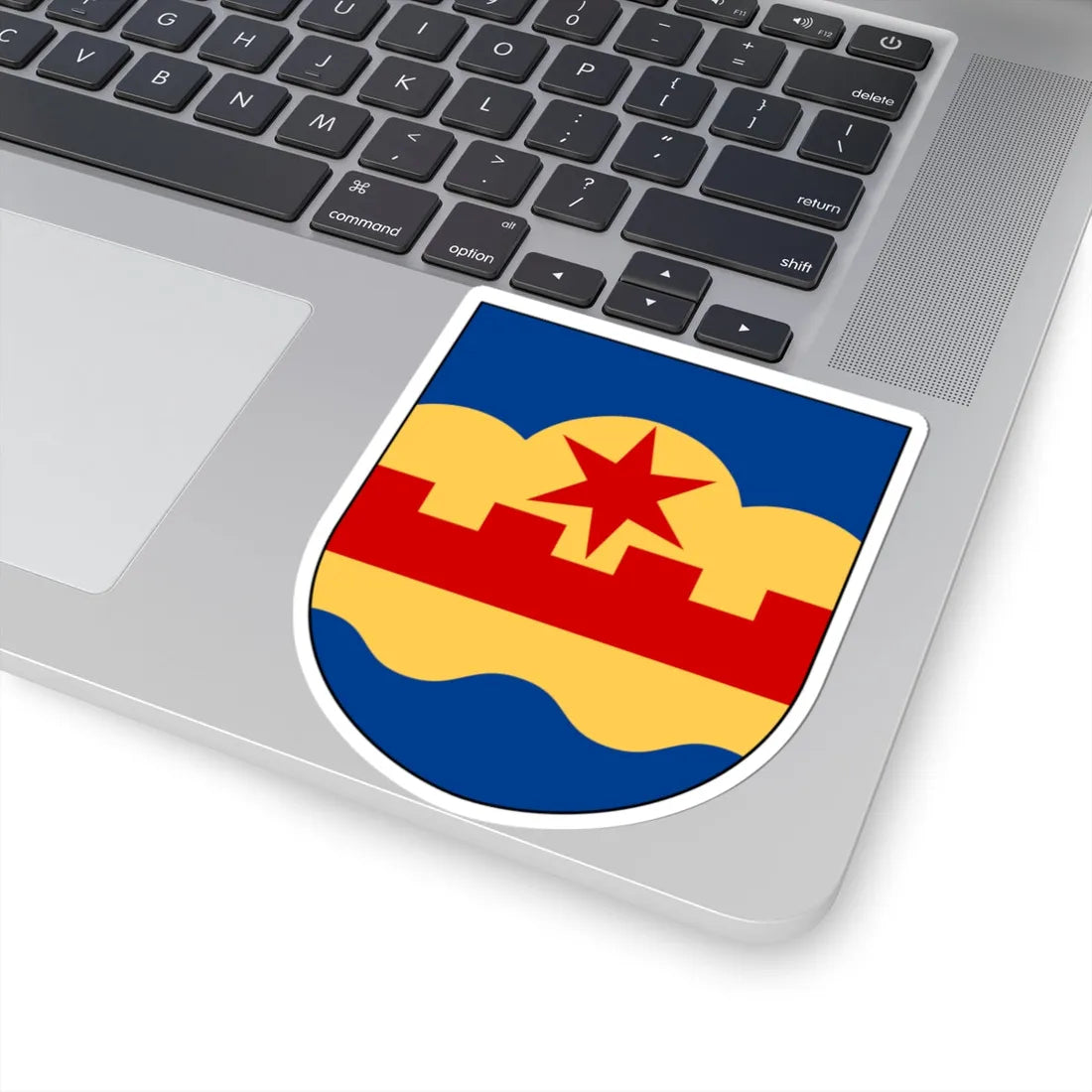 Västra Tollstad församling vapen (Sweden) (Coat of Arms) STICKER Vinyl Kiss-Cut Decal - The Sticker Space