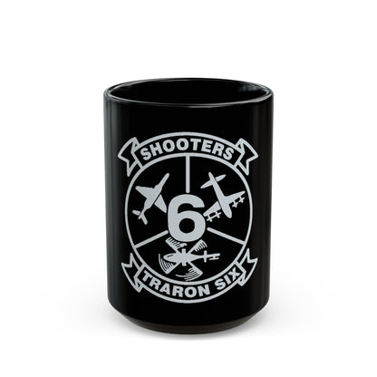 VT 6 TRARON VT6 Shooters (U.S. Navy) Black Coffee Mug-15oz-The Sticker Space