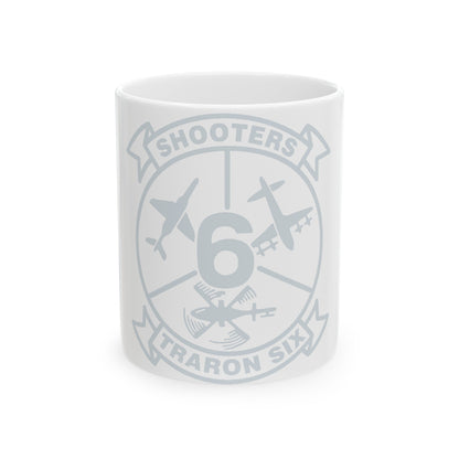 VT 6 TRARON VT6 Shooters (U.S. Navy) White Coffee Mug-11oz-The Sticker Space