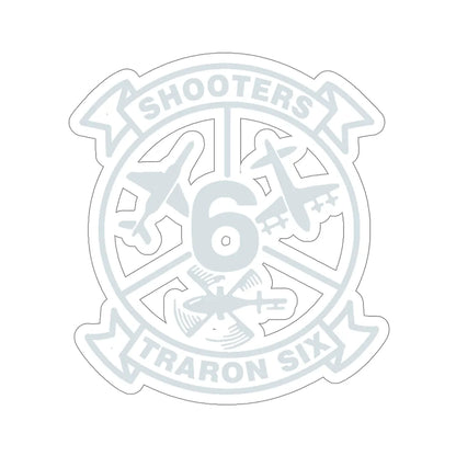 VT 6 TRARON VT6 Shooters (U.S. Navy) STICKER Vinyl Die-Cut Decal 6 Inch - The Sticker Space