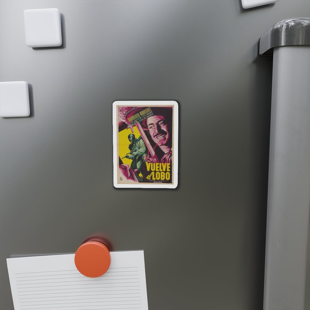 VUELVE EL LOBO 1952 Movie Poster - Refrigerator Magnet-The Sticker Space