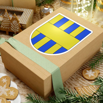 Vufflens-le-Chateau-coat of arms (Switzerland) (Coat of Arms) STICKER Vinyl Kiss-Cut Decal - The Sticker Space