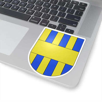 Vufflens-le-Chateau-coat of arms (Switzerland) (Coat of Arms) STICKER Vinyl Kiss-Cut Decal - The Sticker Space