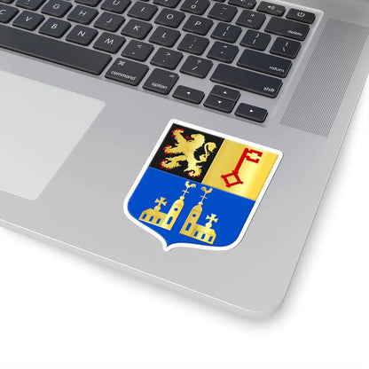 Vught wapen (Netherlands) (Coat of Arms) STICKER Vinyl Kiss-Cut Decal - The Sticker Space