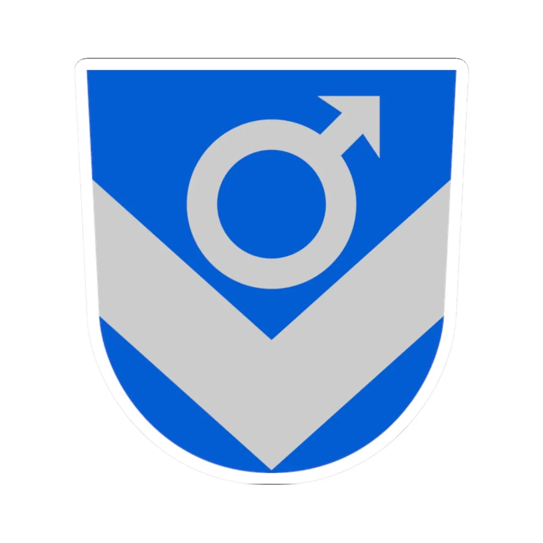 Vuolijoki.vaakuna (Finland) (Coat of Arms) STICKER Vinyl Kiss-Cut Decal 2 Inch White - The Sticker Space