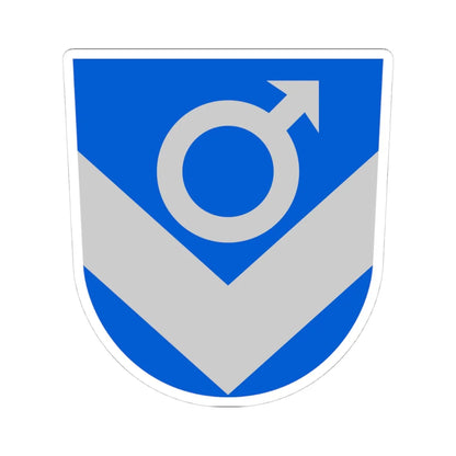 Vuolijoki.vaakuna (Finland) (Coat of Arms) STICKER Vinyl Kiss-Cut Decal 4 Inch White - The Sticker Space