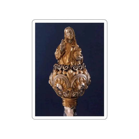 VUYSTINCK, Johannes - Ceremonial staff (Artwork) STICKER Vinyl Die-Cut Decal White Die-Cut 2 Inch - The Sticker Space